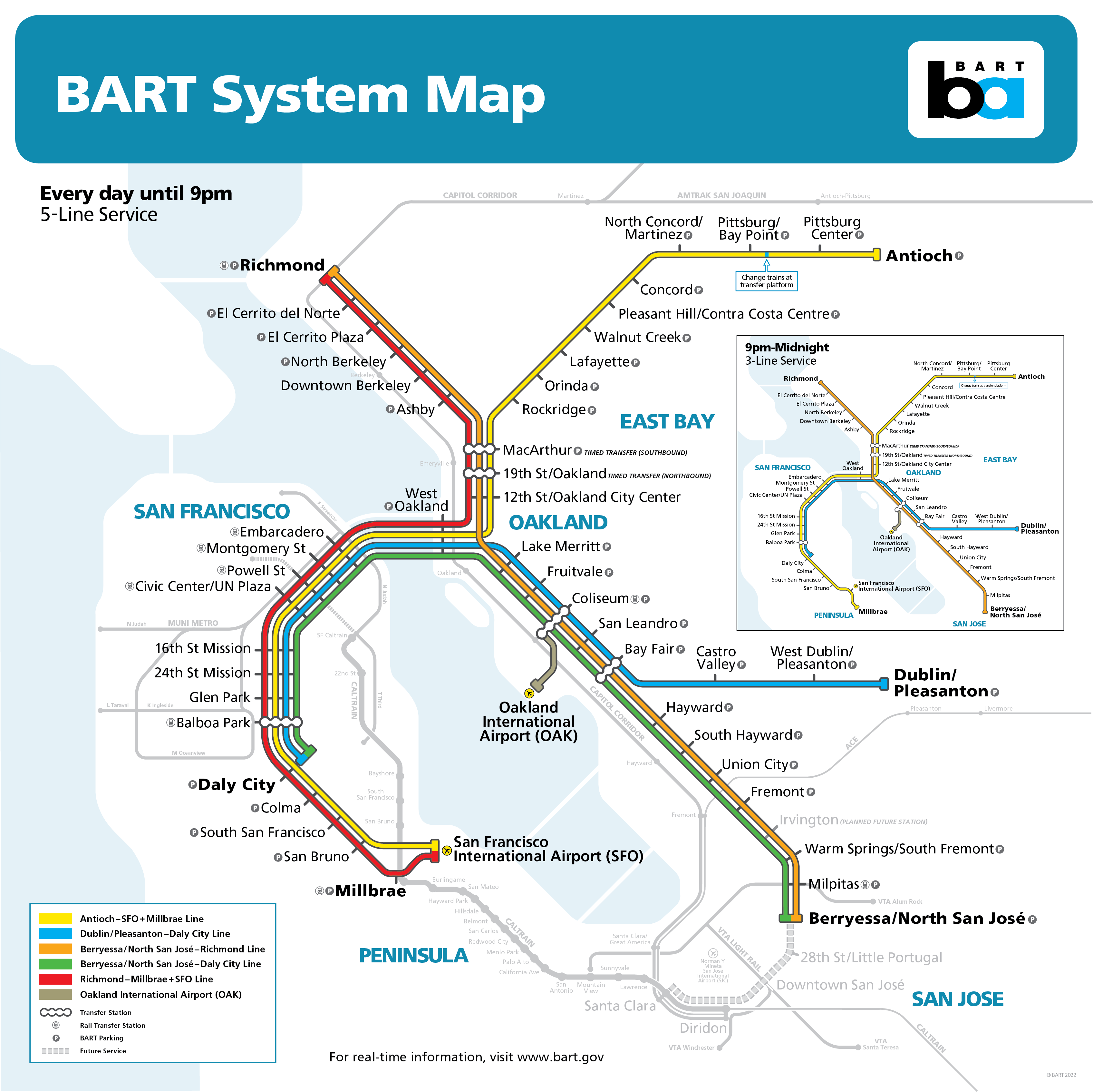 BART schedule change begins Feb. 14 BARTable